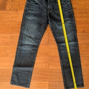 AG Men's Dark Wash Slim Straight Jeans - Black